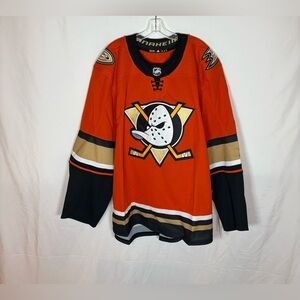 Adidas MiC Anaheim Ducks Alternate Made In Canada Team Issued Hockey Jersey 58
